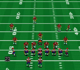 Pro Football '93 screenshot 2 for Super Famicom